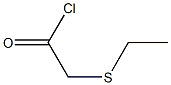 (Ethylthio)acetic acid chloride 结构式