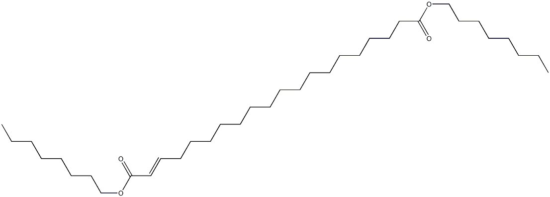 2-Icosenedioic acid dioctyl ester 结构式