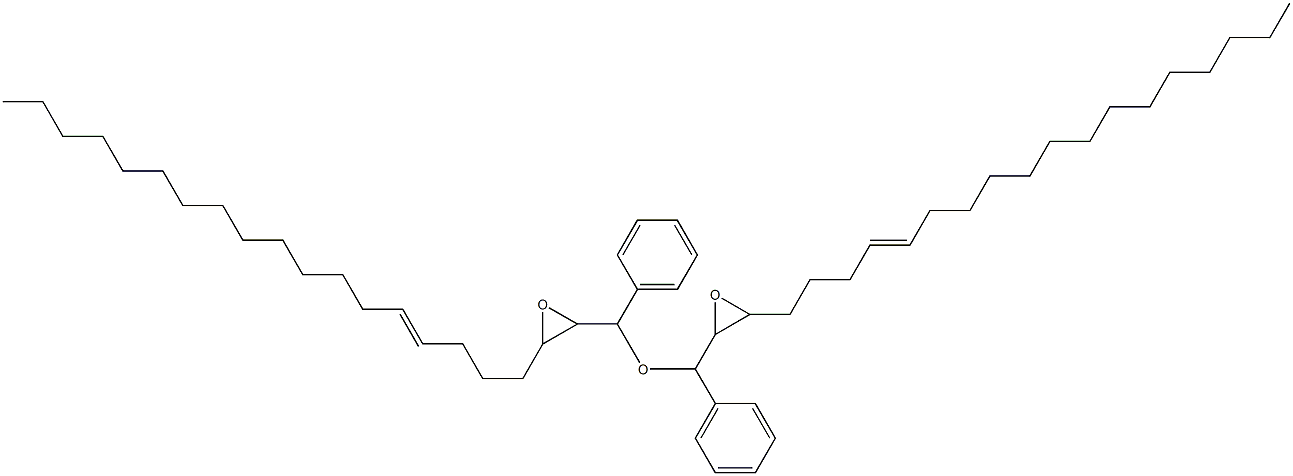 3-(4-Octadecenyl)phenylglycidyl ether 结构式