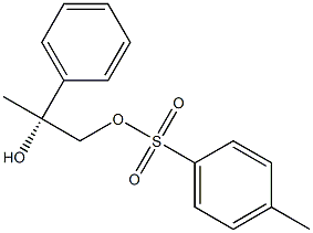 p-Toluenesulfonic acid (R)-2-hydroxy-2-phenylpropyl ester 结构式