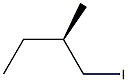 [R,(-)]-1-Iodo-2-methylbutane 结构式