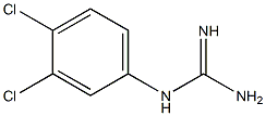 1-(3,4-Dichlorophenyl)guanidine 结构式