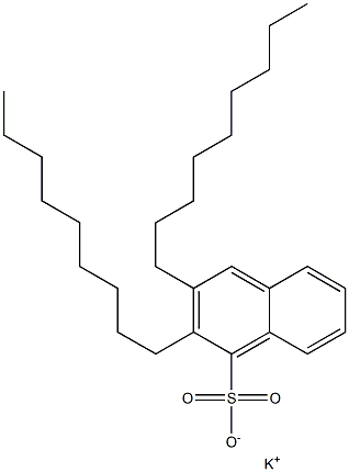 2,3-Dinonyl-1-naphthalenesulfonic acid potassium salt 结构式