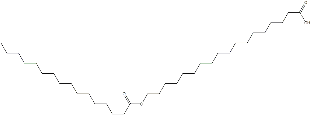 18-Palmitoyloxyoctadecanoic acid 结构式