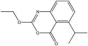 2-Ethoxy-5-isopropyl-4H-3,1-benzoxazin-4-one 结构式