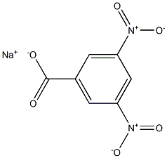 3,5-Dinitrobenzoic acid sodium salt 结构式
