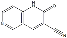 3-Cyano-1,6-naphthyridin-2(1H)-one 结构式