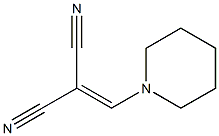 (Piperidine-1-yl)methylenemalononitrile 结构式