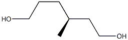 [S,(-)]-3-Methyl-1,6-hexanediol 结构式