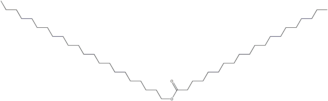 Icosanoic acid docosyl ester 结构式