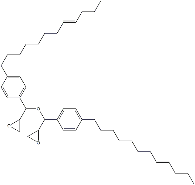 4-(8-Dodecenyl)phenylglycidyl ether 结构式