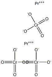 Praseodymium(III) chromate 结构式