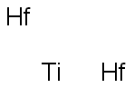 Titanium dihafnium 结构式