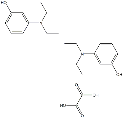 Bis(m-diethylaminophenol)oxalate 结构式