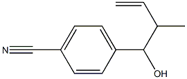 1-(4-Cyanophenyl)-2-methyl-3-buten-1-ol 结构式