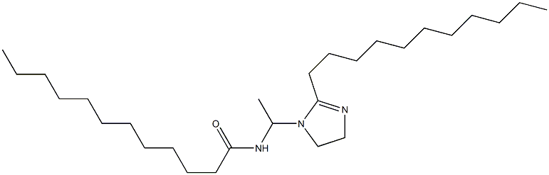 1-(1-Lauroylaminoethyl)-2-undecyl-2-imidazoline 结构式