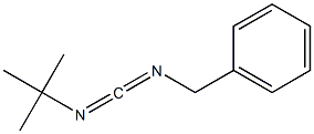 N-Benzyl-N'-(tert-butyl)carbodiimide 结构式