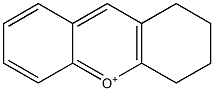 1,2,3,4-Tetrahydroxanthylium 结构式