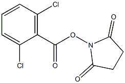 2,6-Dichlorobenzoic acid succinimidyl ester 结构式