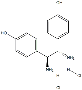 (S,S)-1,2-双(4-甲氧基苯基)-1,2-乙二胺二盐酸盐,95%,EE 9 结构式