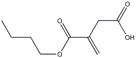 衣康酸单丁酯 结构式