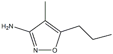 4-methyl-5-propylisoxazol-3-amine 结构式