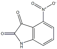 4-硝基靛红 结构式