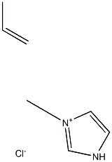 1-烯丙基-3-甲基咪唑氯盐 结构式