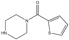 1-Piperazinyl(2-thienyl)methanone 结构式