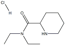 N,N-Diethyl-2-piperidinecarboxamide hydrochloride 结构式