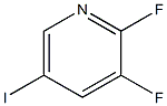 2,3-二氟-5-碘吡啶 结构式