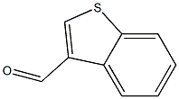 3-Benzothiophenecarboaldehyde 结构式