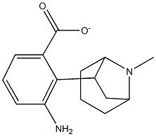 苯甲酰基取代的SCOPINE衍生物 结构式