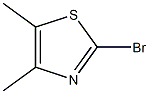 4,5-二甲基-2-溴噻唑 结构式