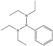 双(二乙胺基)苯基膦 结构式