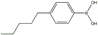 对戊基苯硼酸 结构式