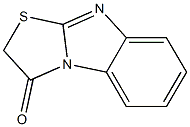 噻唑并[2,3-B]苯并咪唑-3(2H)-酮 结构式