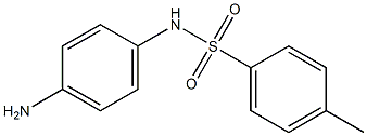 N-(4-氨基苯基)-4-甲基苯磺酰胺 结构式