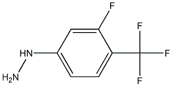 3-氟-4-三氟甲基苯肼 结构式