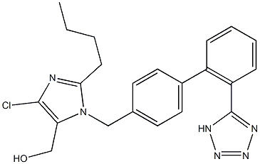 Losartan for system suitability 结构式