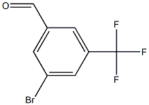 5-溴-3-三氟甲基苯甲醛 结构式