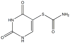 5-(1-thioureido)uracil 结构式