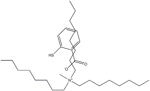 Methyltrioctylammonium thiosalicylate purum, >=95% (C) 结构式