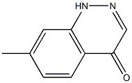 7-methylcinnolin-4(1H)-one 结构式