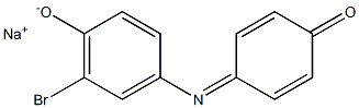 3'-BroMo-indophenol SodiuM Salt 结构式