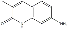 7-AMino-3-Methylquinolin-2(1H)-one 结构式