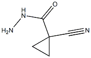 1-Cyanocyclopropanecarbohydrazide 结构式