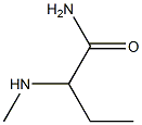 2-(Methylamino)butanamide 结构式