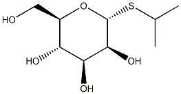 Isopropyl-a-D-thiomannopyranoside 结构式