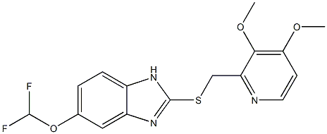 泮托拉唑杂质B 结构式